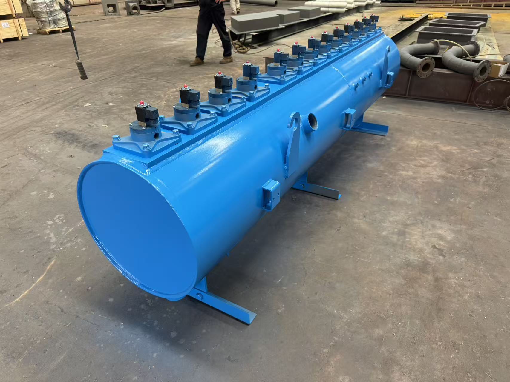 ถังลมแบบกำหนดเองสำหรับ Alstom Optipow 135 Pulse Valve